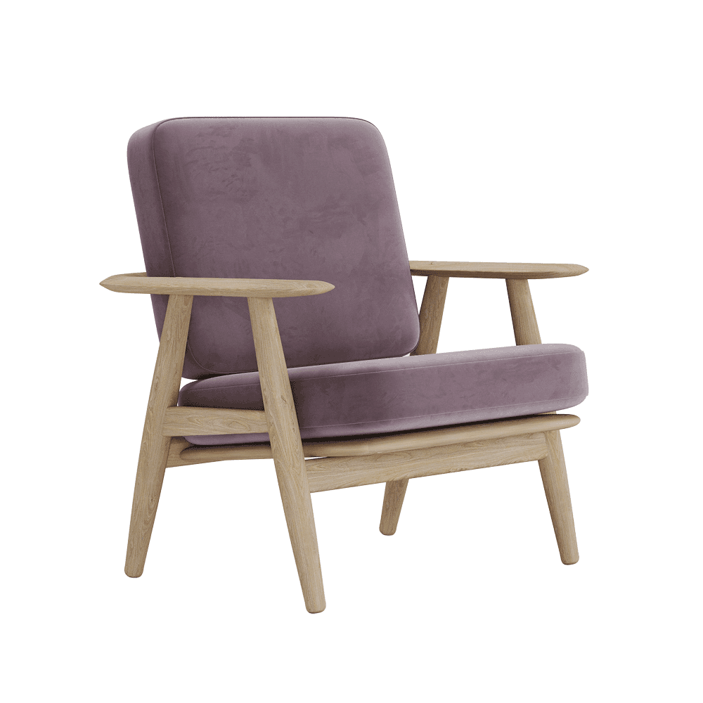 Voir l'image en plein écran Jeu de coussins pour Wegner GE 240/290 en velours