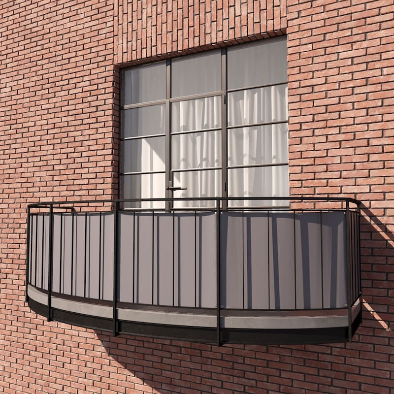 Voir l'image en plein écran Brise vue balcon.