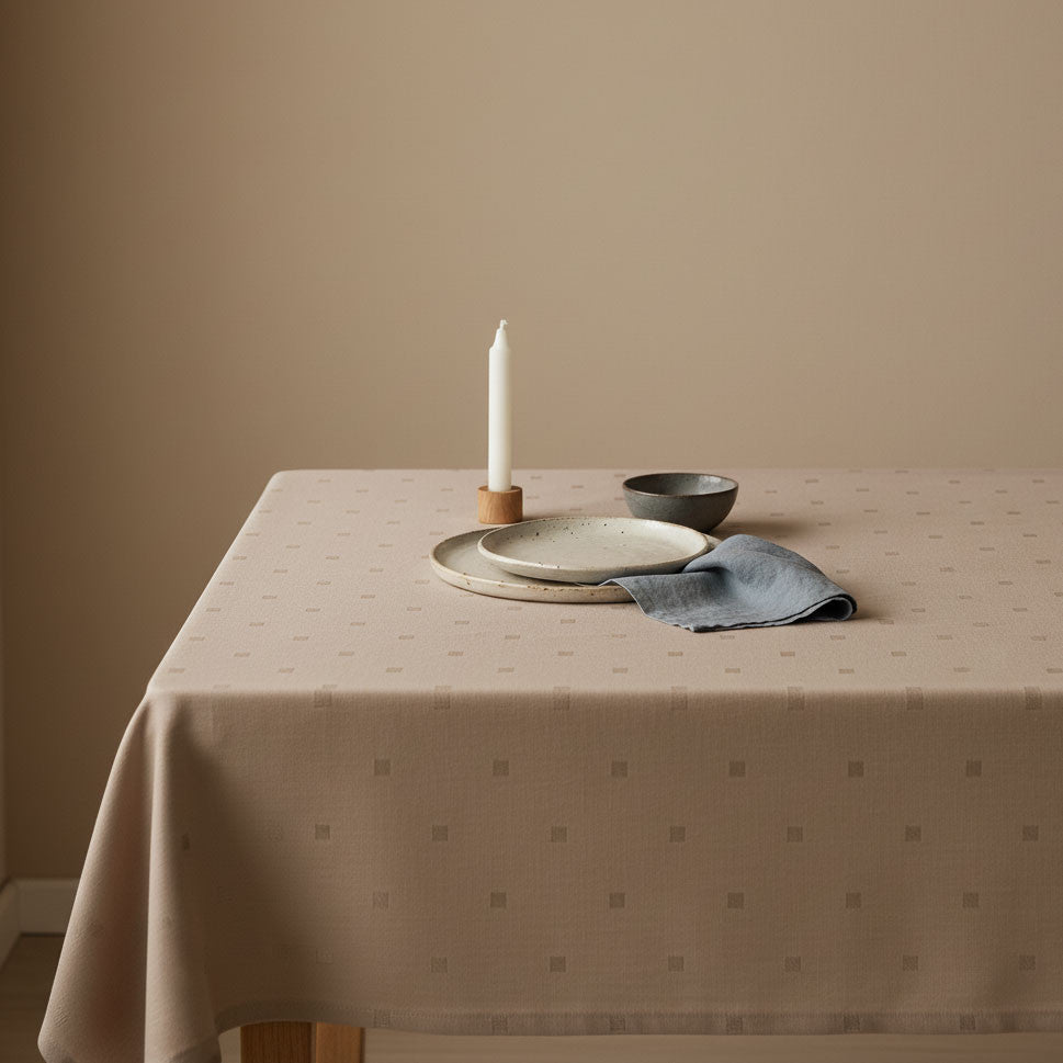 Voir l'image en plein écran Nappe Jacquard