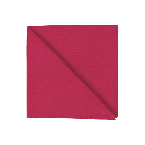 Serviette en coton - Red - D1003,