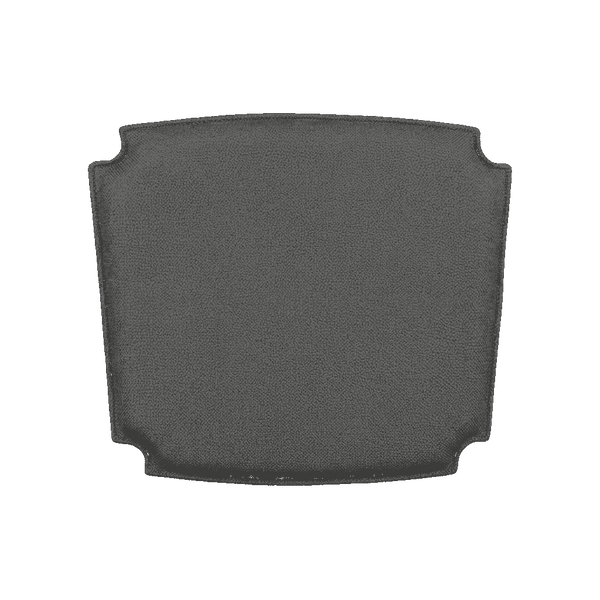 Coussin en cuir CH24 - Dark grey - S8104