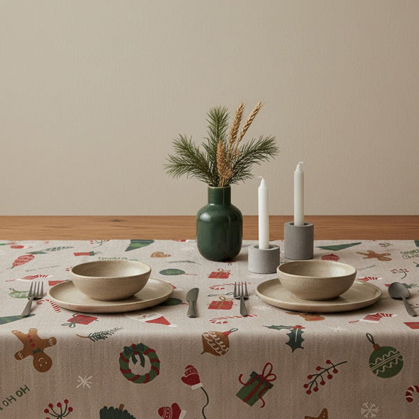 Nappe de Noël - Xmas Decoration Mix