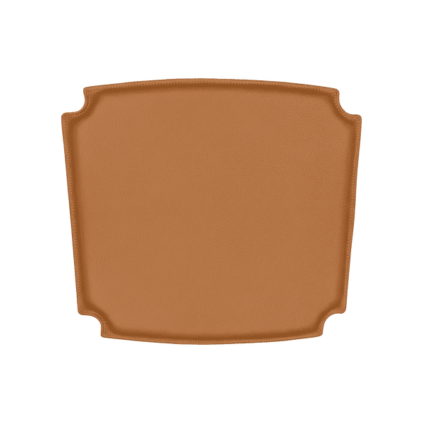 Fauteuil en cuir CH24 - Cognac - S3000´
