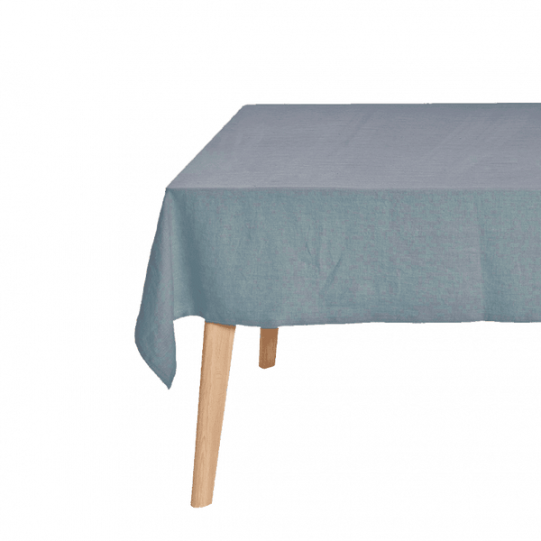 Nappe en Lin Bleu Lac