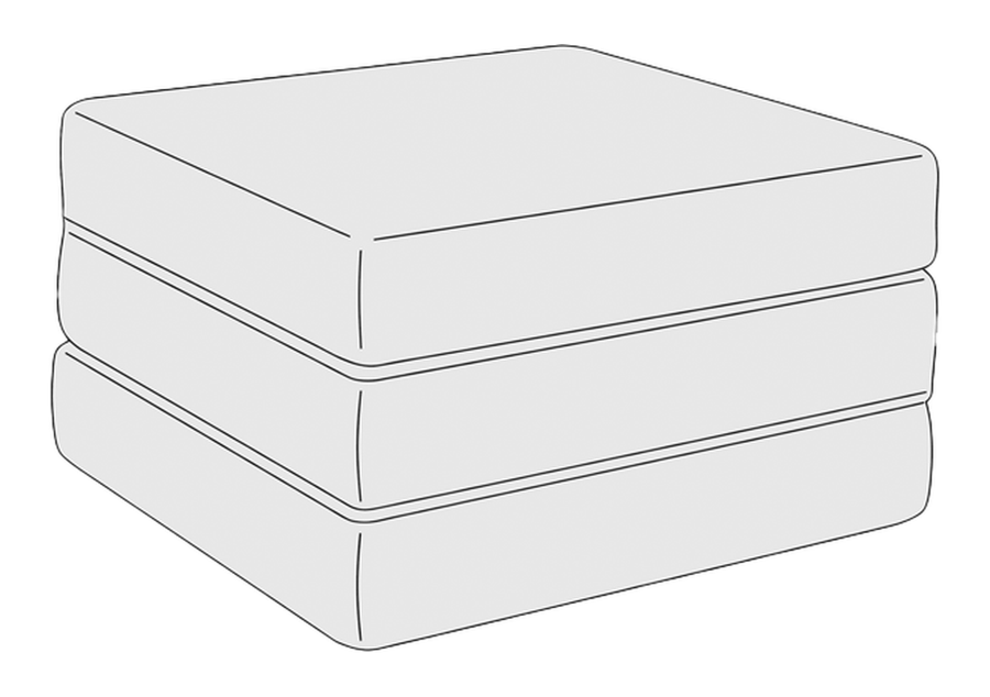 Matelas pliable
