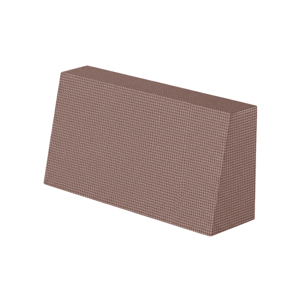 Coussin de dossier (incliné) - Cordovan - S7105.