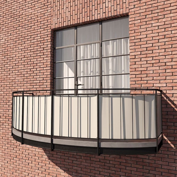 Brise vue balcon. - Hvid ﹣G3001