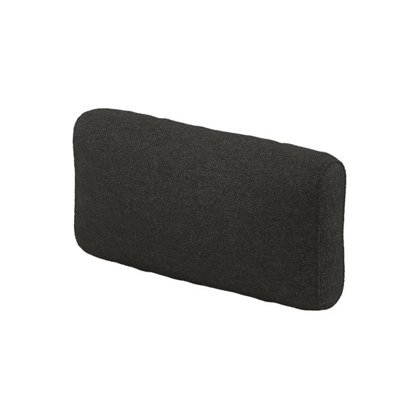 Coussin de dossier souple sur mesure en laine - Charcoal - S7013`