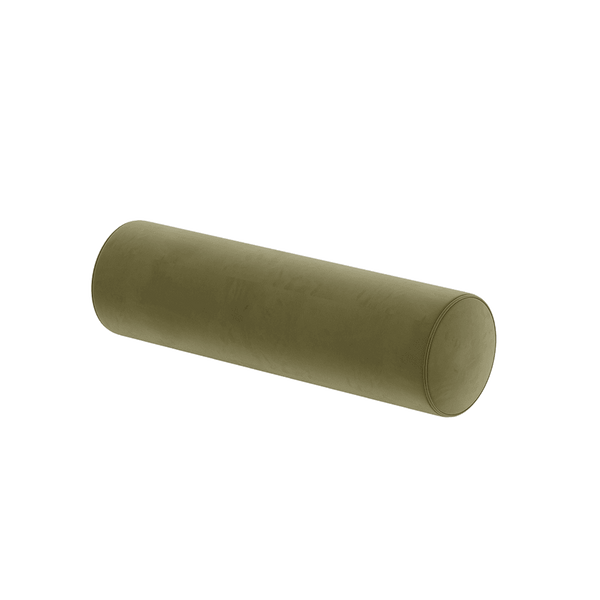Coussin cylindrique sur mesure en velours - Mushroom - S6011,