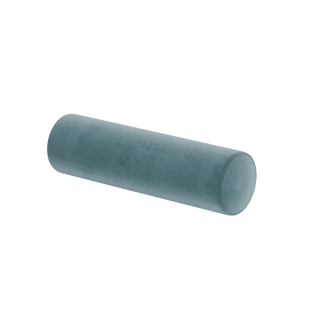 Coussin cylindrique sur mesure en velours