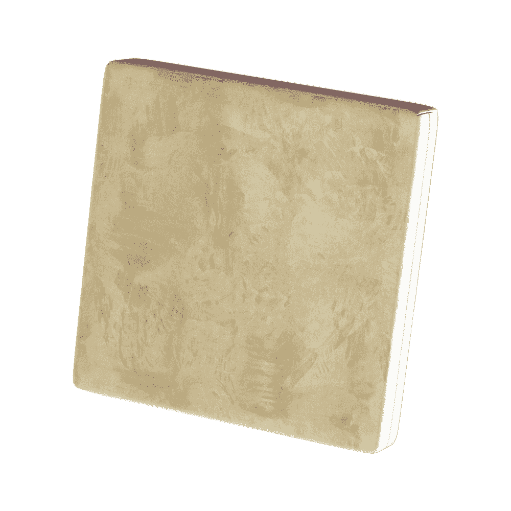 Coussin de dossier sur mesure en velours