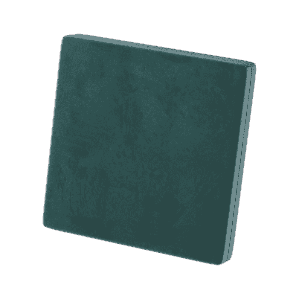 Coussin de dossier sur mesure en velours