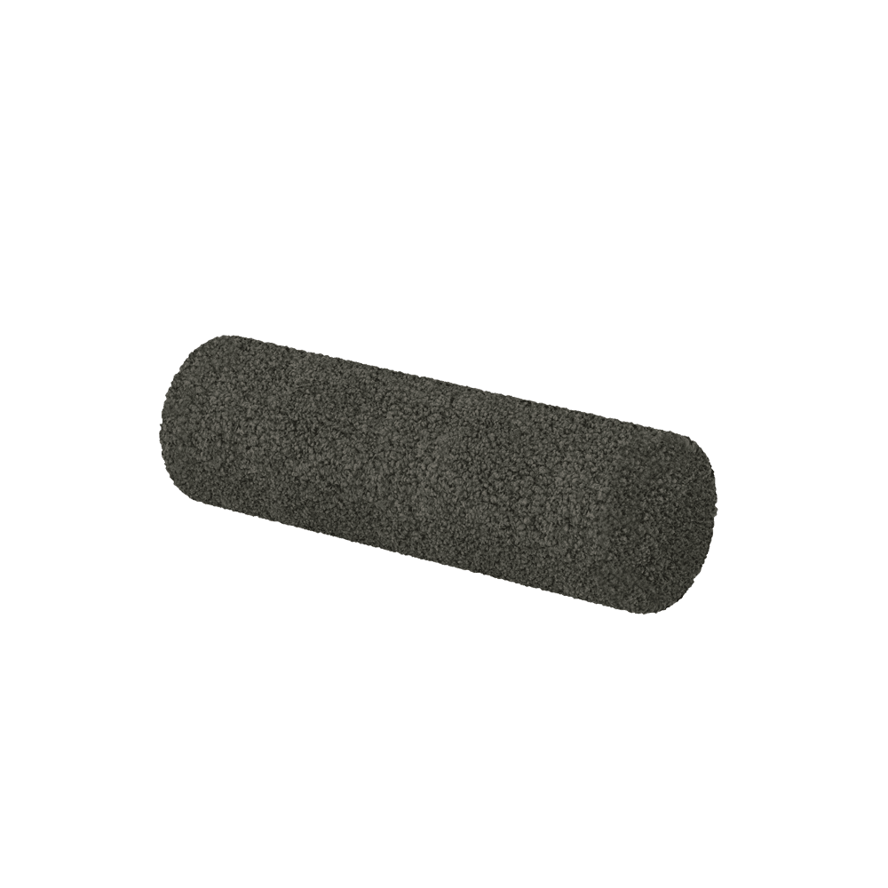 Coussin cylindrique sur mesure en bouclé