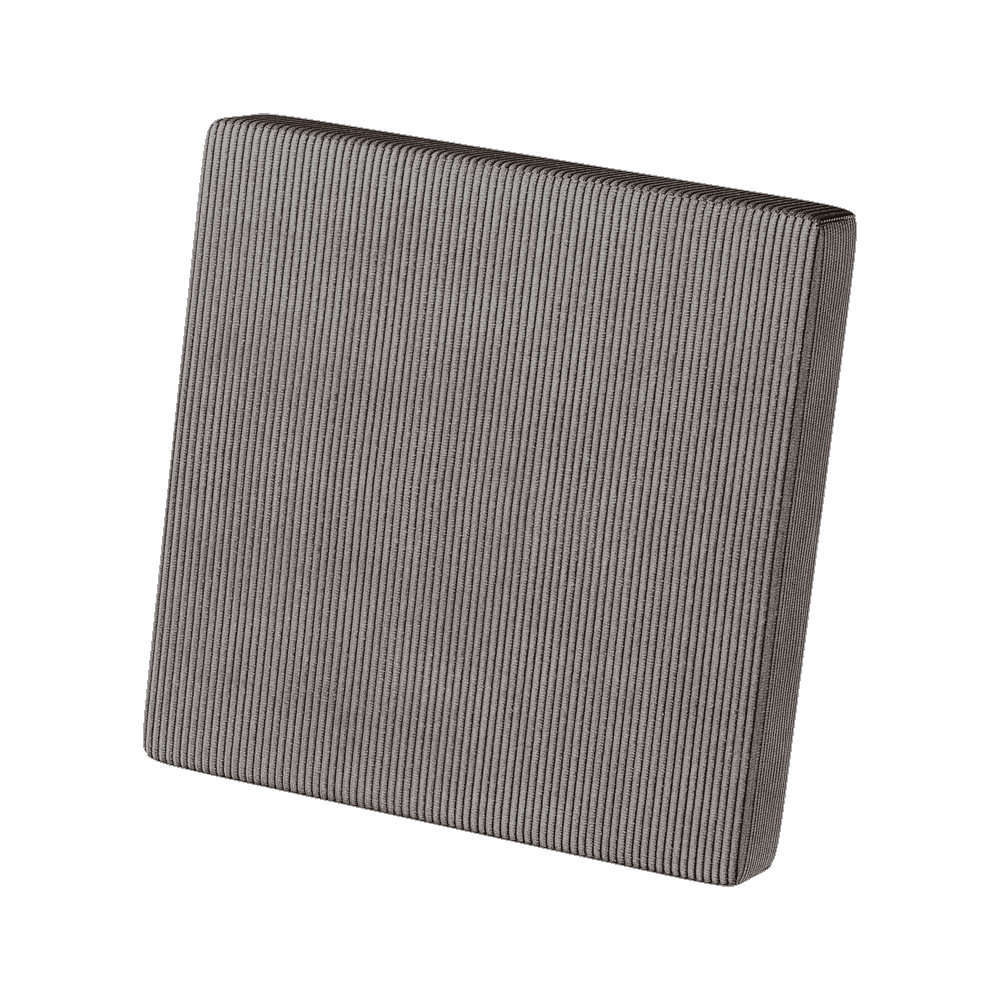 Coussin de dossier sur mesure en Velvet