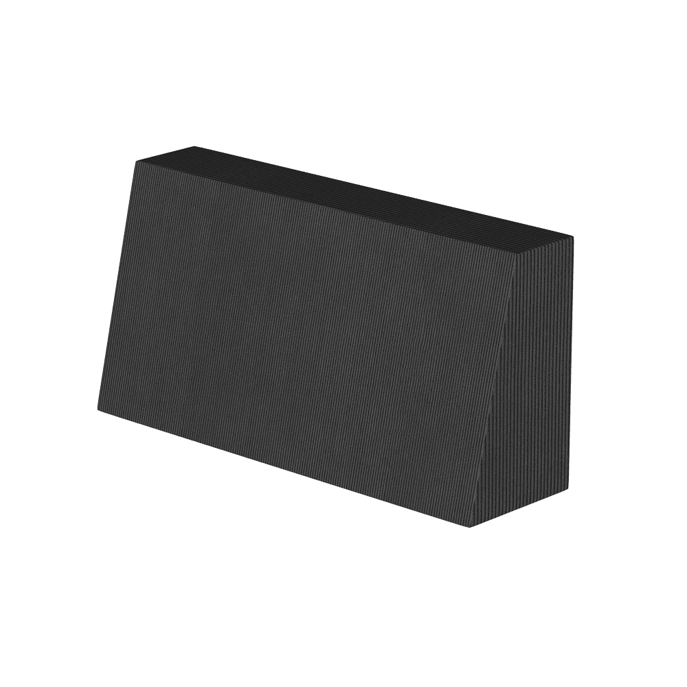 Coussin de dossier incliné sur mesure en Velvet
