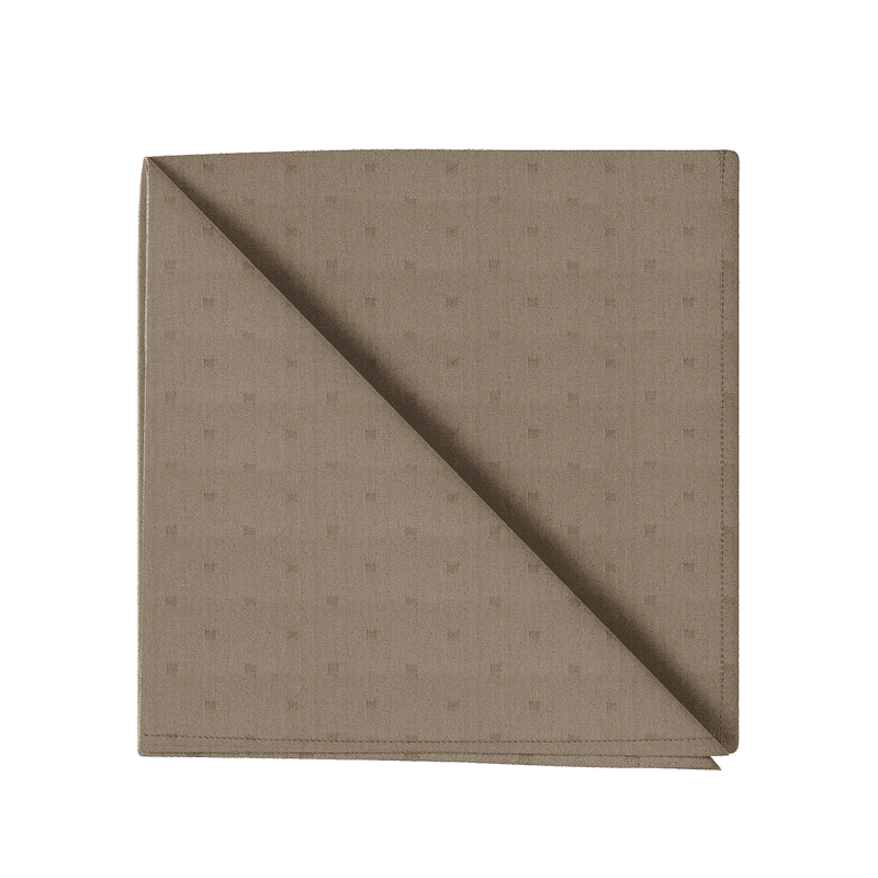 Serviette jacquard