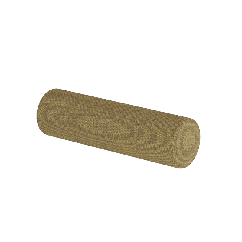 Coussin cylindrique sur mesure en laine