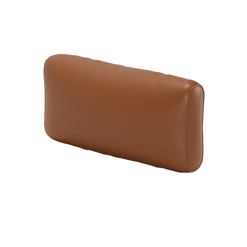 Coussin de dossier (souple) en cuir