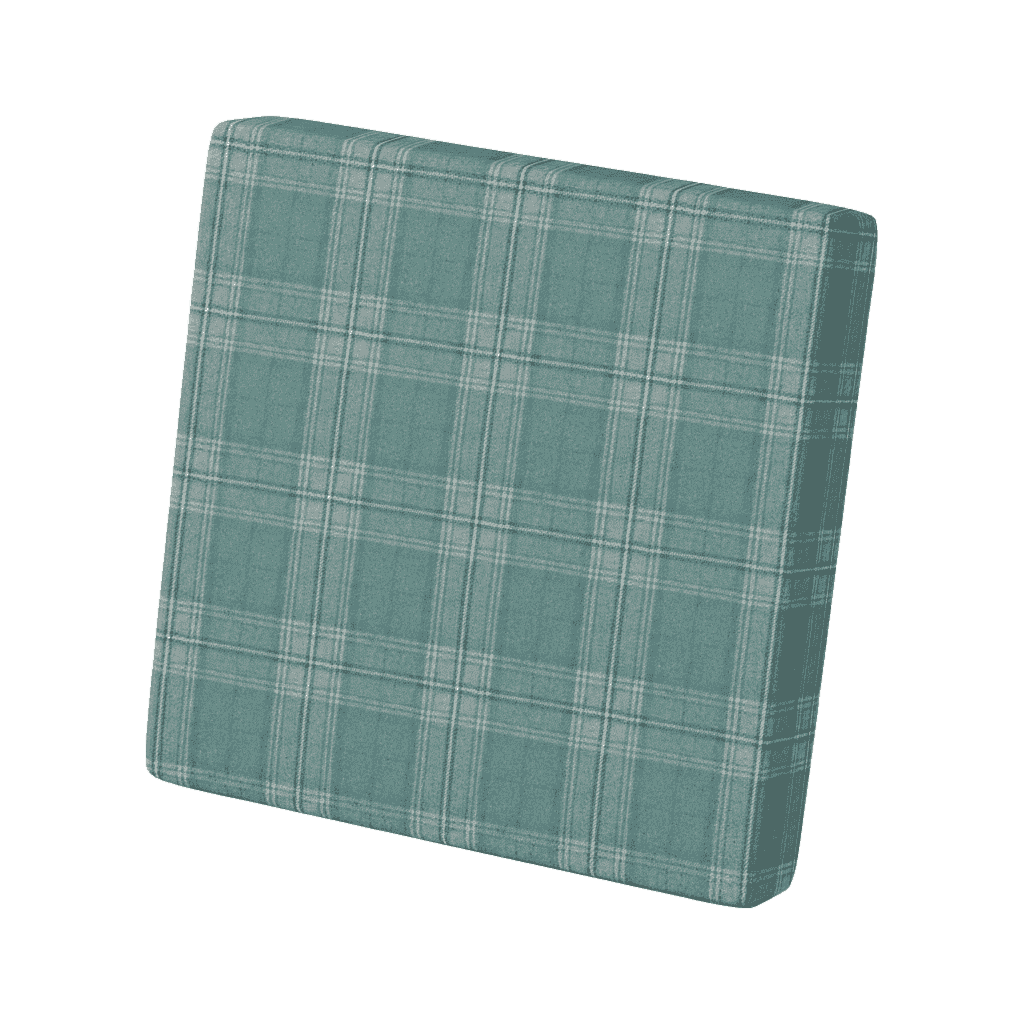 Coussin de dossier sur mesure en laine à motifs
