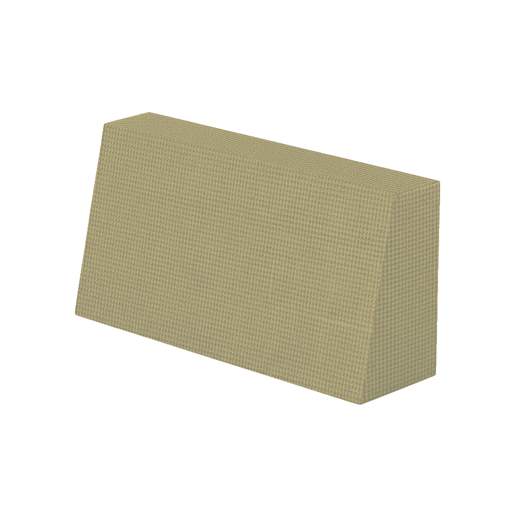 Coussin de dossier (incliné)
