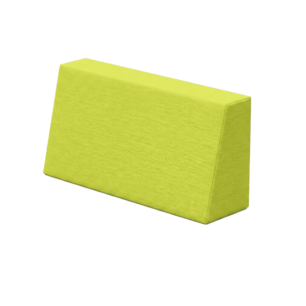 Coussin de dossier incliné d'extérieur sur mesure