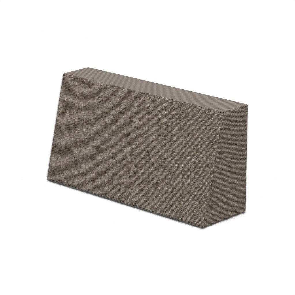 Coussin de dossier:(incliné)