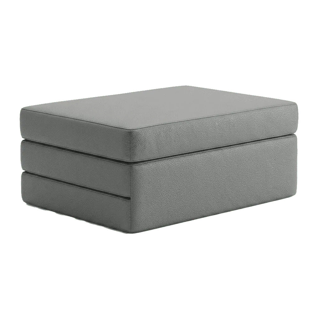 Matelas pliable sur mesure en similicuir