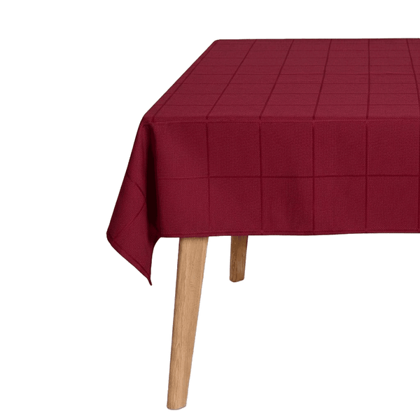 Nappe en Coton. - Bordeaux - D1012.