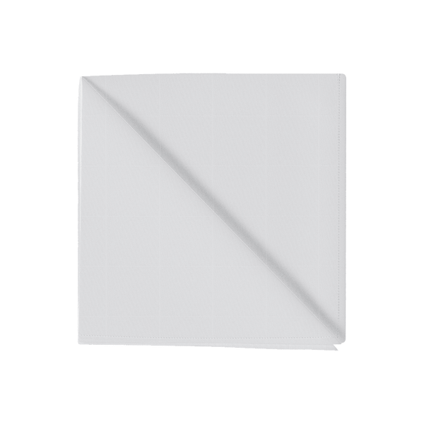 Serviette de table en coton. - White - D1010,