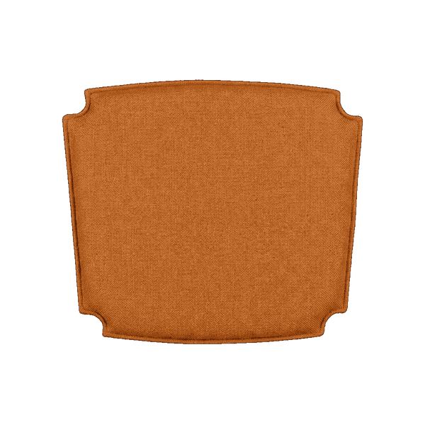 Coussin en cuir CH24 - Rust - S8108