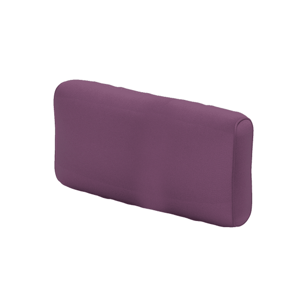 Coussin de dossier souple sur mesure en Sunbrella - Malva - S4237'